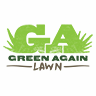 Green Again Lawn brand logo.